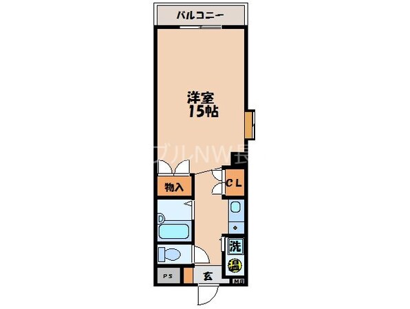 赤迫駅 徒歩3分 5階の物件間取画像